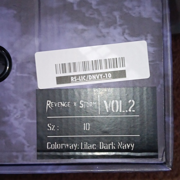 Revenge Storm sneakers Lilac and dark navy. NWT - Picture 7 of 7